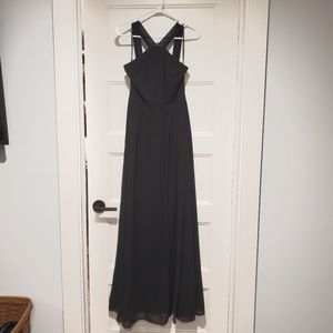 Lulu's Black Maxi Dress